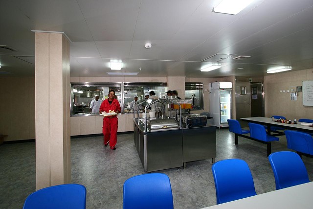Mess Hall (A-Deck) - 200 Person capacity